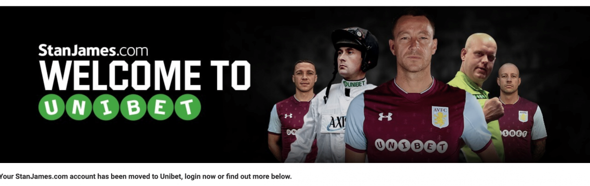 Welcome to Unibet Stan James (bron: https://www.unibet.co.uk/stan-james)