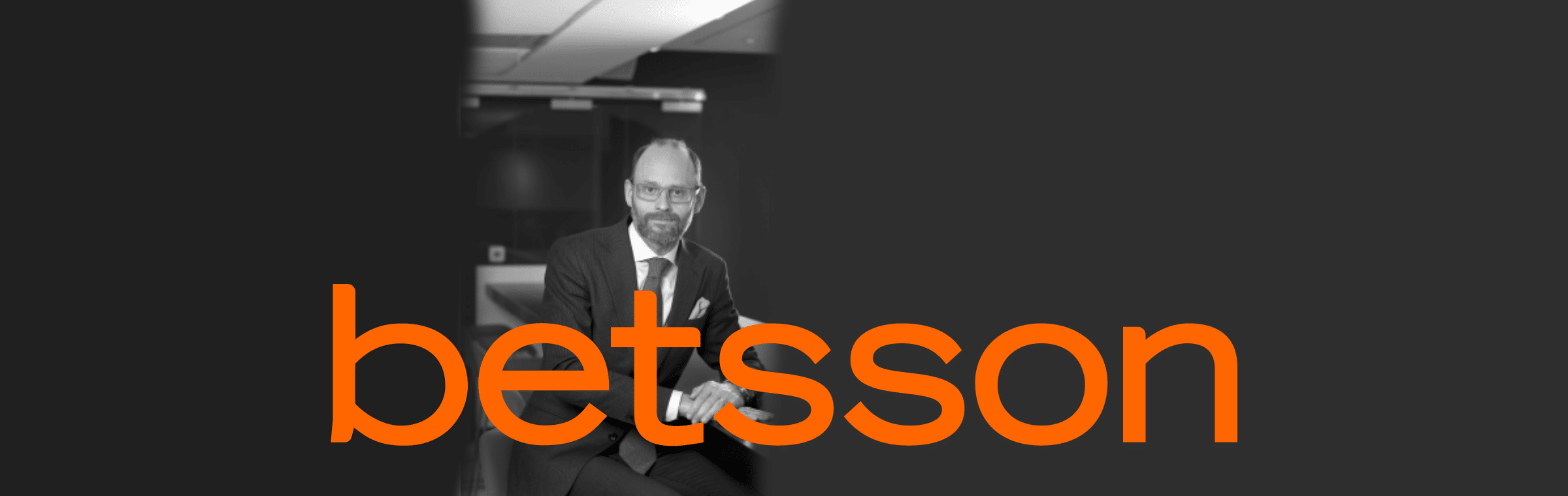 Betsson's CEO Pontus Lindwall (bron: https://www.betssonab.com/en/group-management)