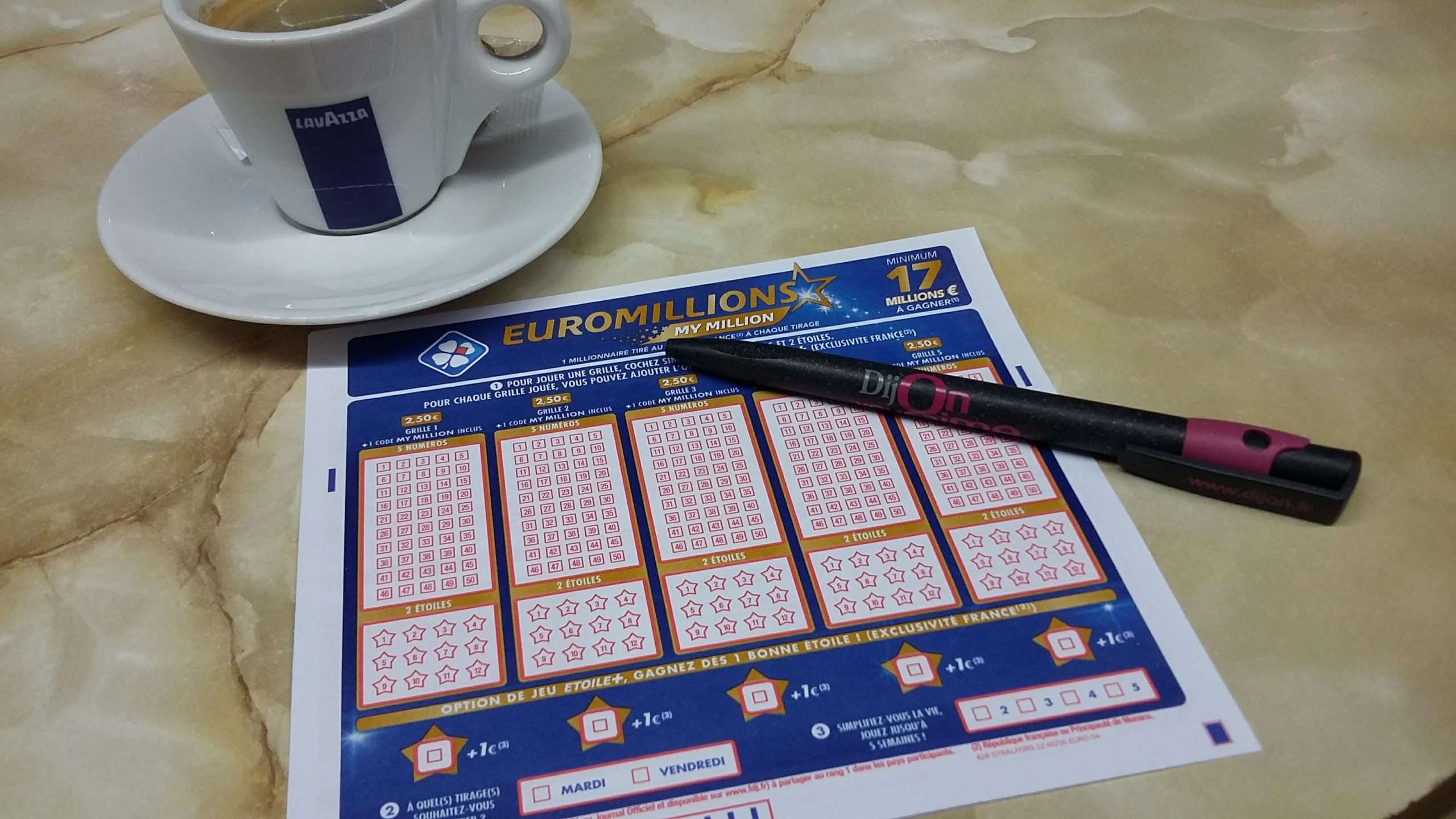Euromillions jackpot droom