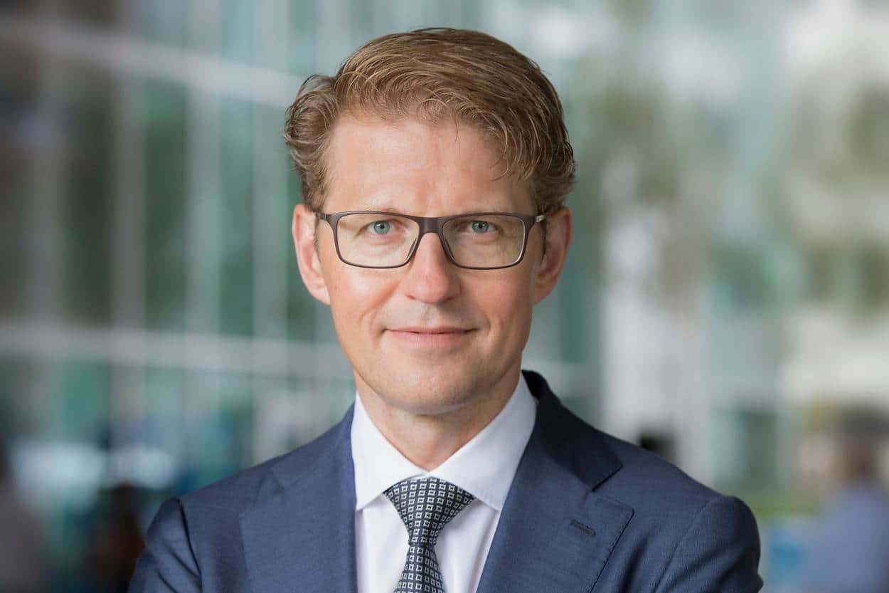 Sander Dekker, minister voor Rechtsbescherming, van het ministerie van Justitie en Veiligheid