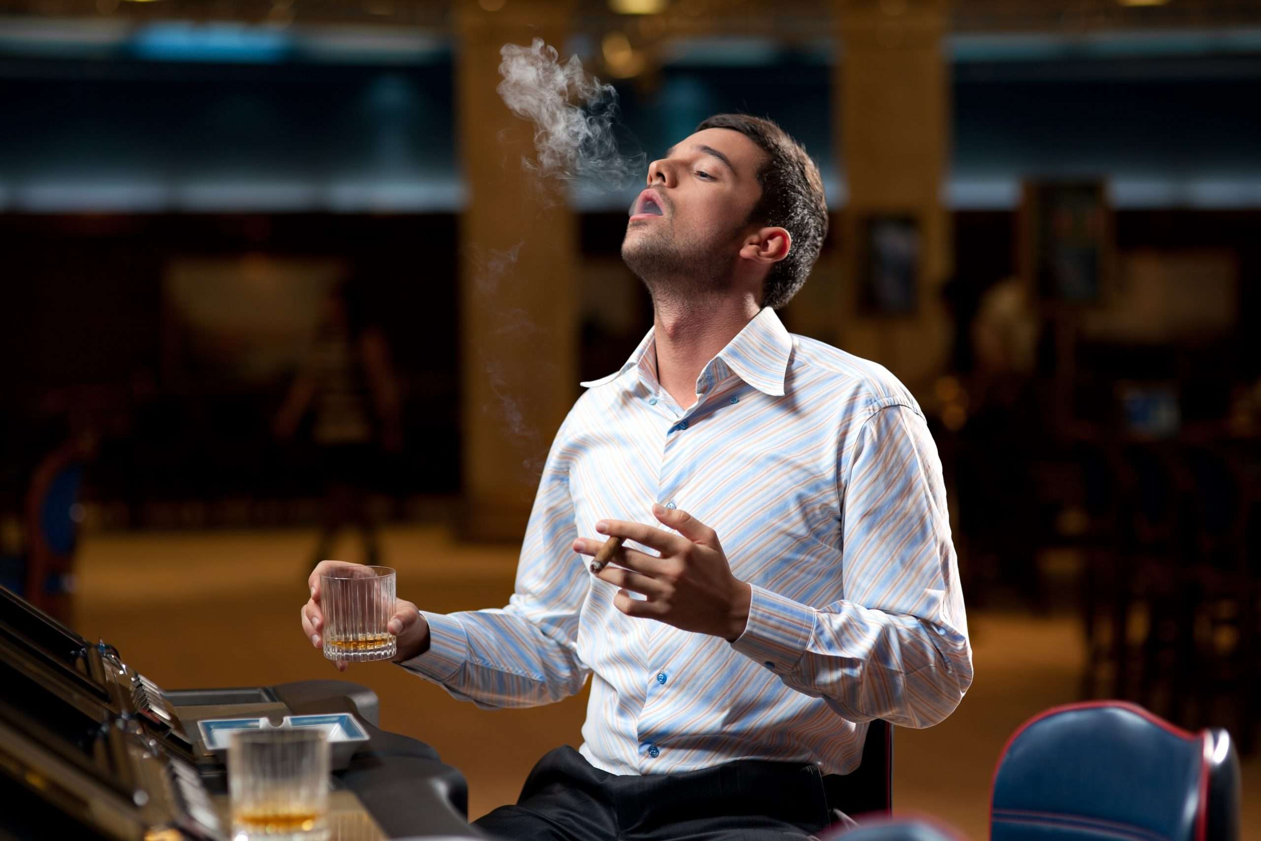 Roken in het casino