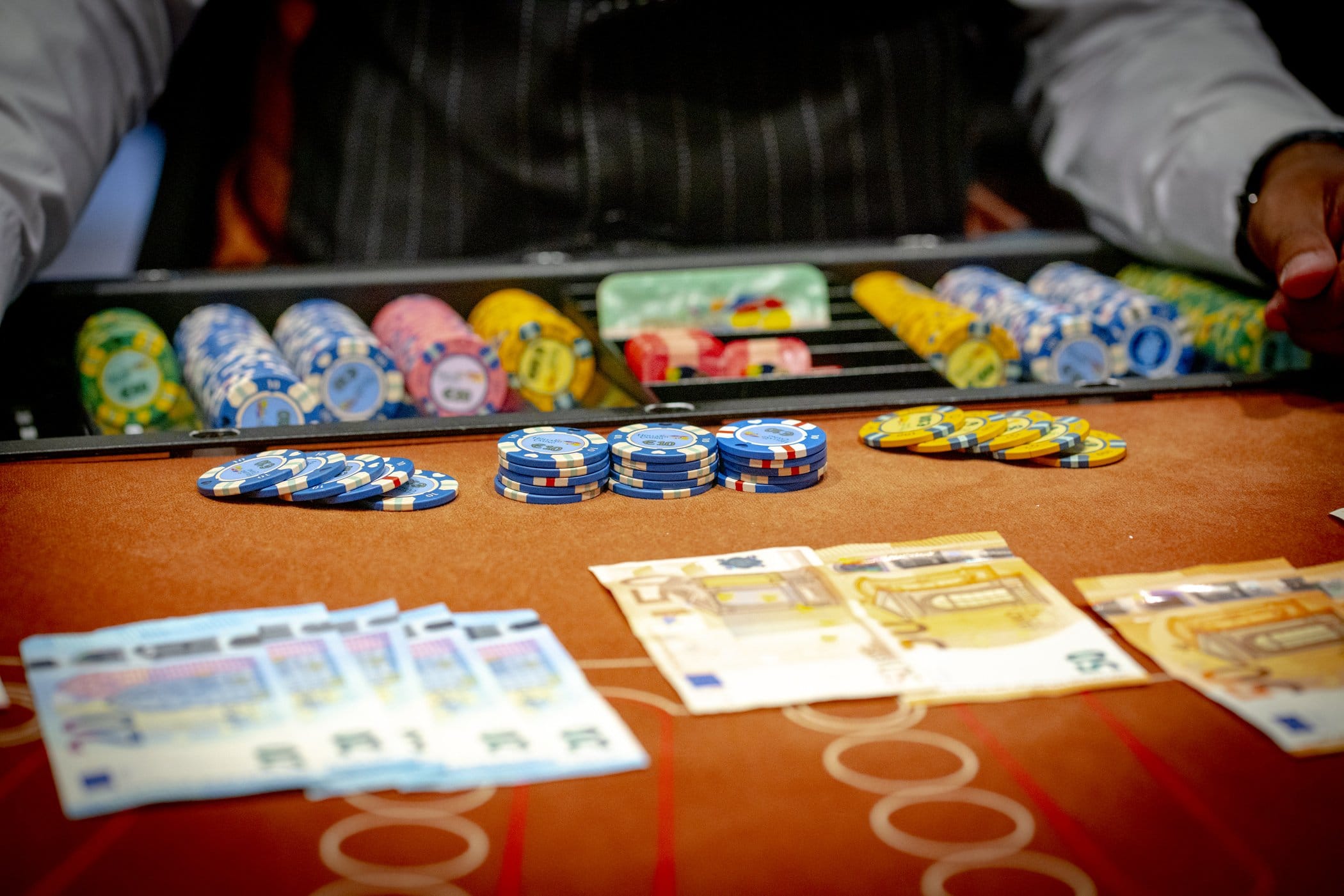 Holland Casino Blackjack geld wisselen chips briefgeld fiches