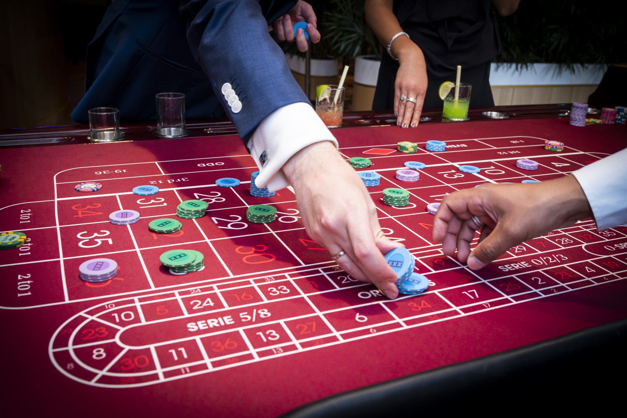 Holland Casino Roulette inzet bet orphelins volle tafel