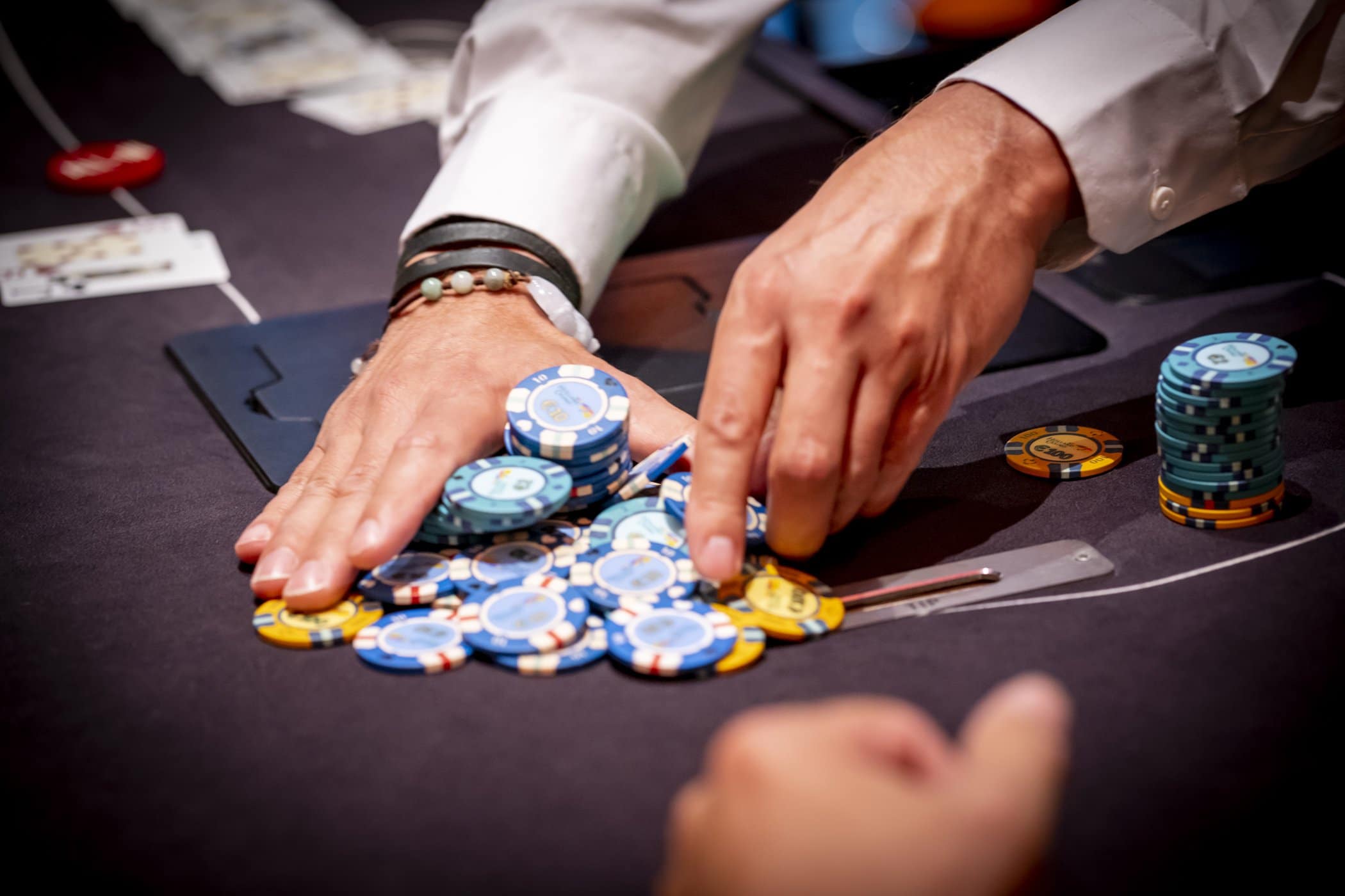 Holland Casino poker allin en winst pot shove