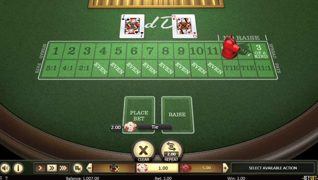 Red Dog (software: Betsoft)