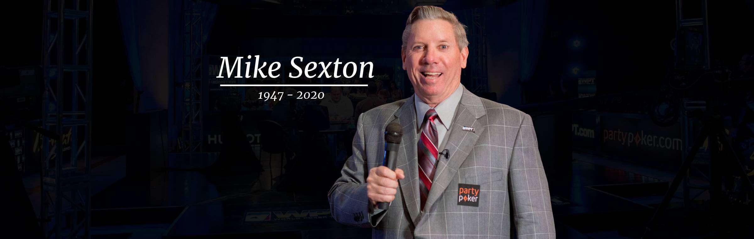 Pokerspeler Mike Sexton overleden