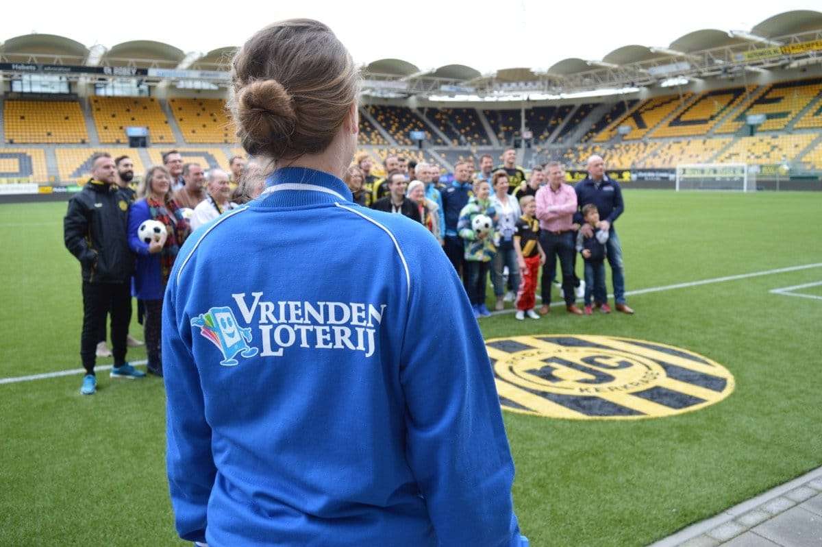 VriendenLoterij bij eredivisie club Roda JC Kerkrade