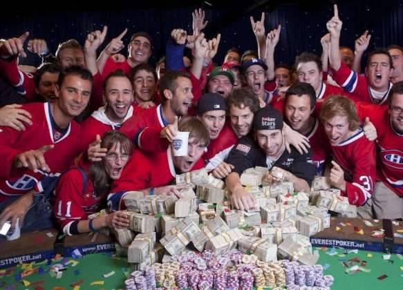 Jonathan Duhamel WSOP 2010 winnaarsfoto