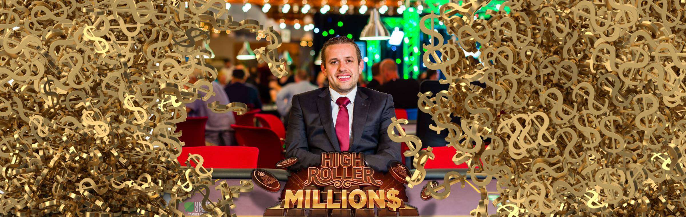 Kenny Hallaert wint $185.000 in High Roller MILLION$