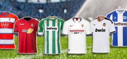La Liga shirts gokbedrijf sponsoring