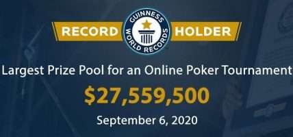 GGpoker WSOP Main Event online Guinnes Book of Records