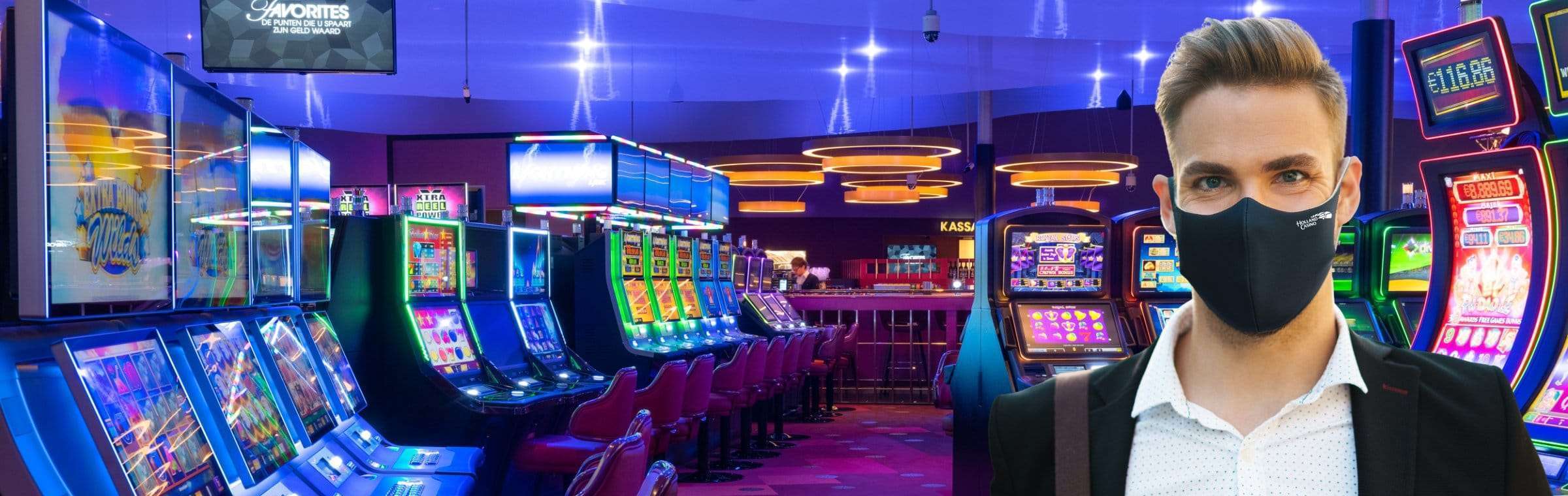 Mondkapjes vanaf morgen verplicht in het casino