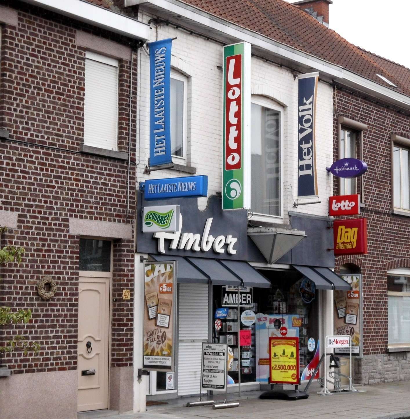 Dagbladhandel krantenwinkel België