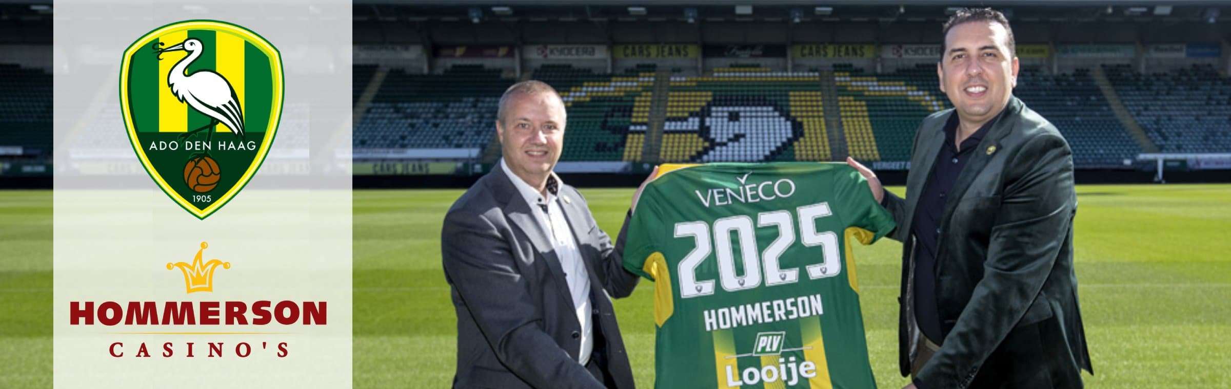 Samenwerking ADO Den Haag & Hommerson; casino in stadion