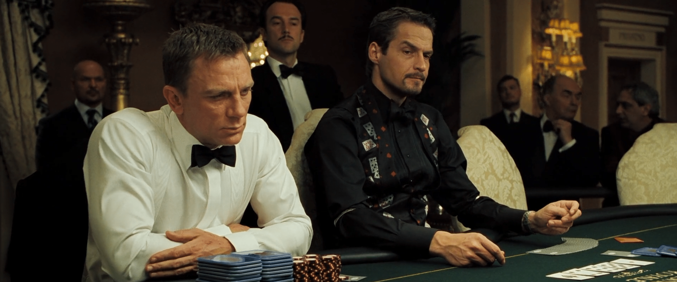 Casino Royale poker: Daniel Craig en Andreas Daniel