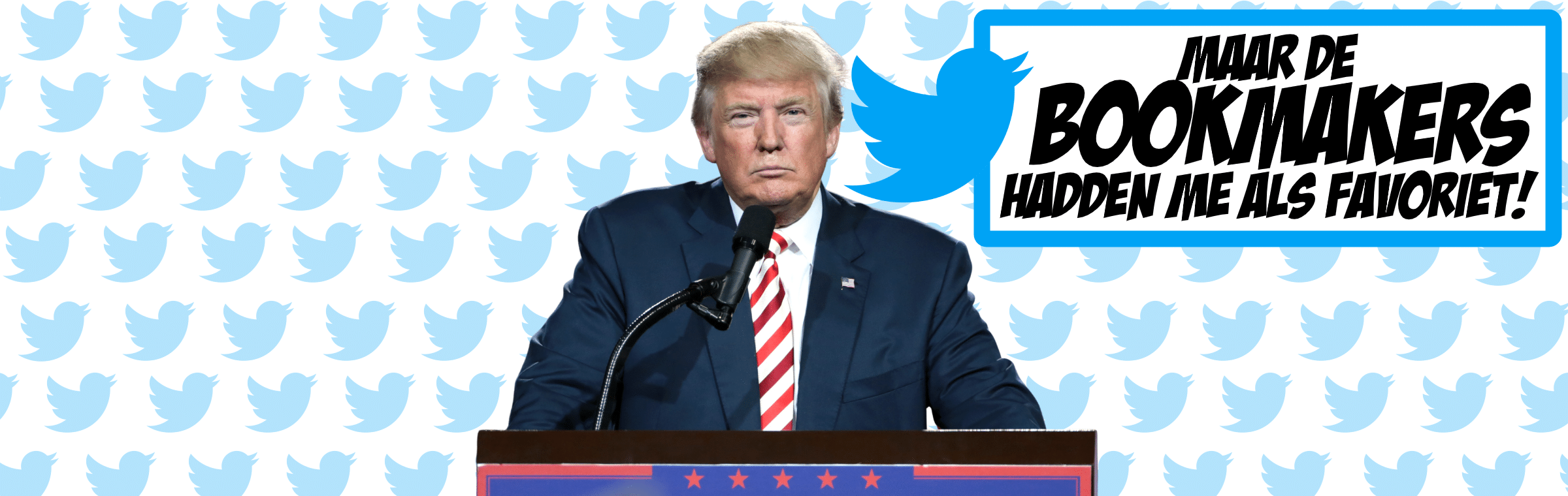 Donald Trump twitter bookies