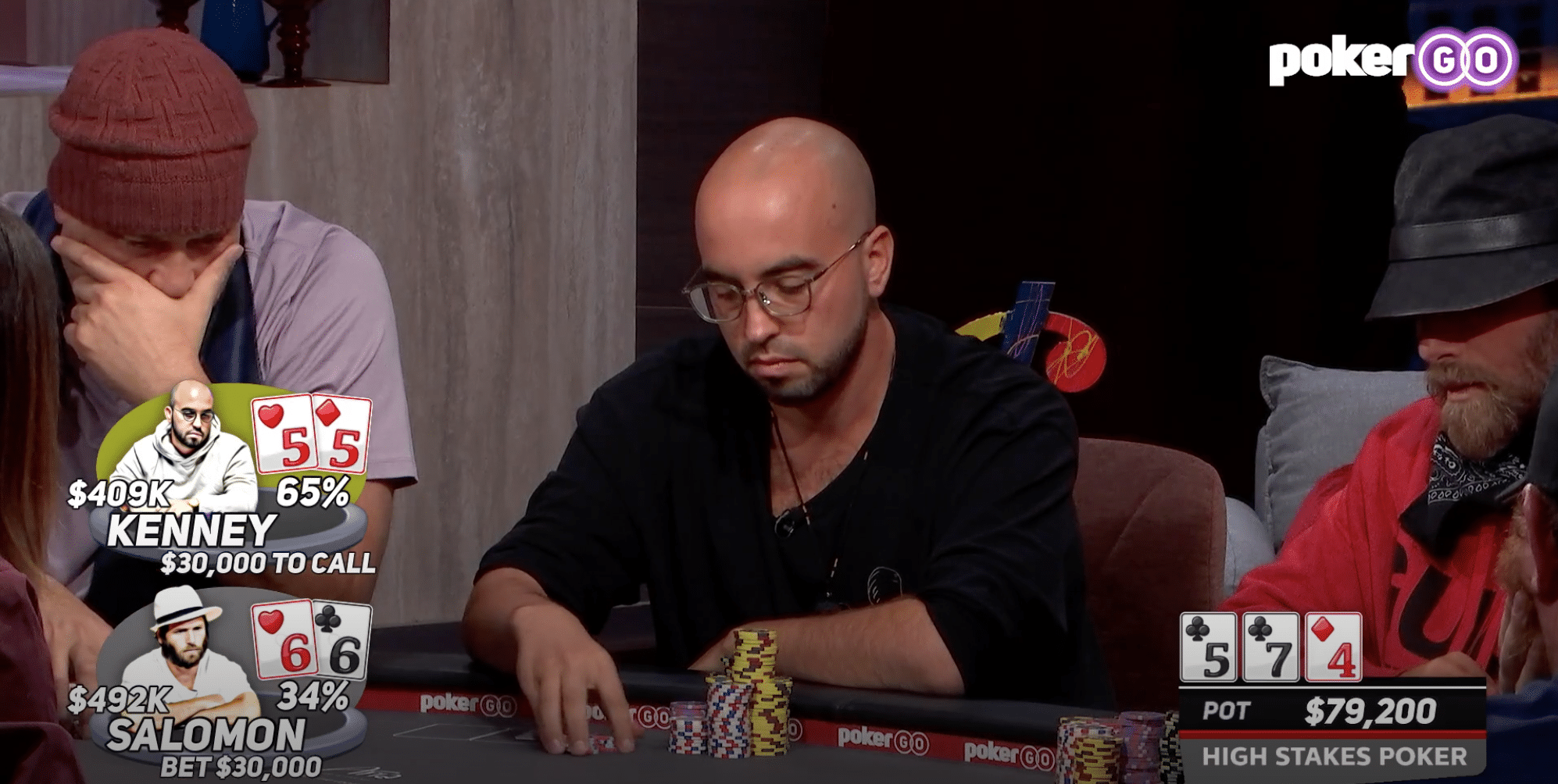 Bryn Kenney Rick Salomon High Stakes Poker seizoen 8 aflevering 2 HSP s08e02
