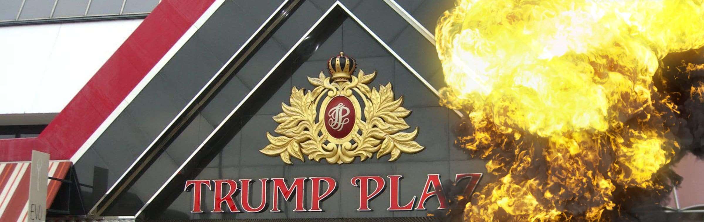 Trump Plaza wordt opgeblazen, veiling gestart voor wie de knop wil indrukken