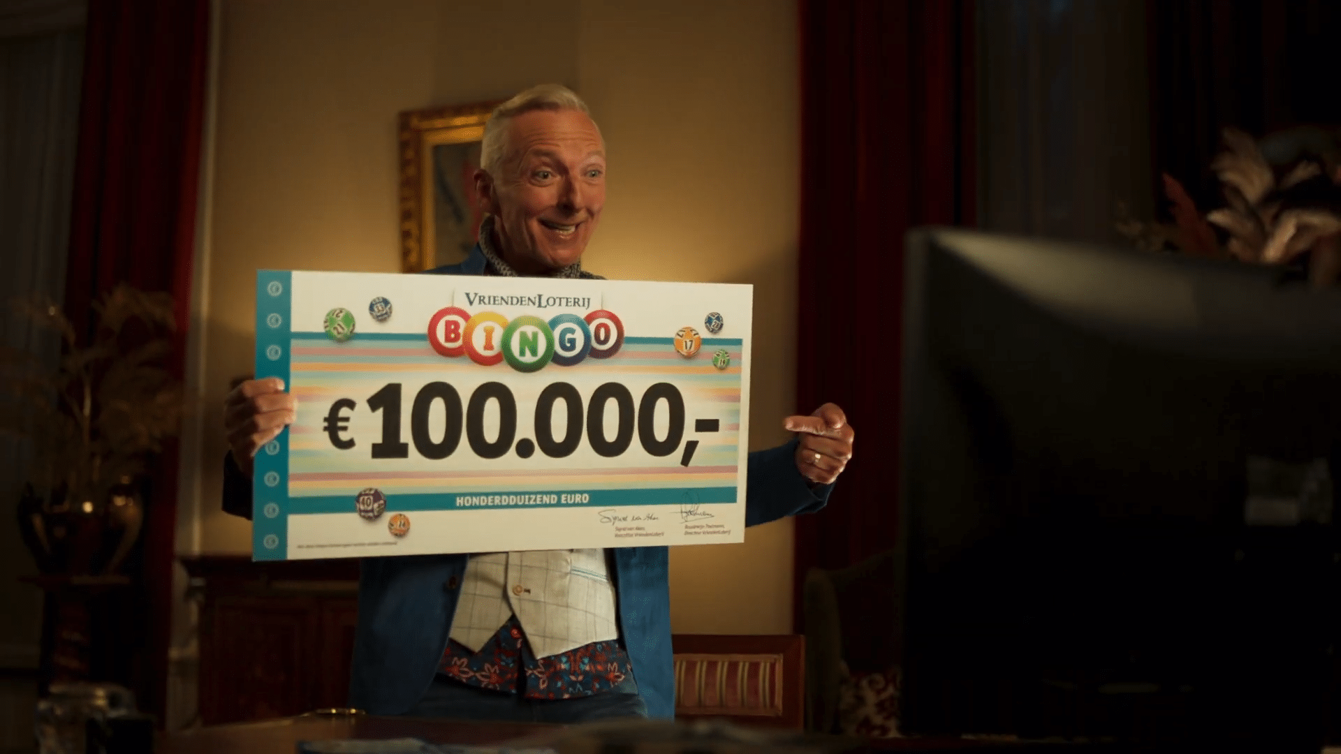 Reclame VriendenLoterij wint Loden Leeuw