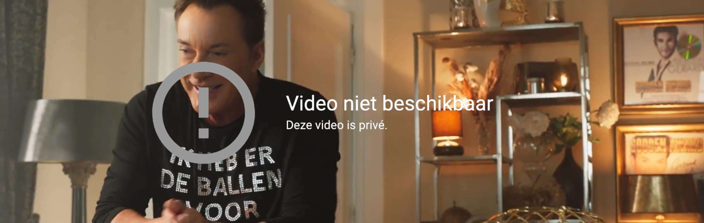 VriendenLoterij haalt Gerard Joling coronaproof reclame offline