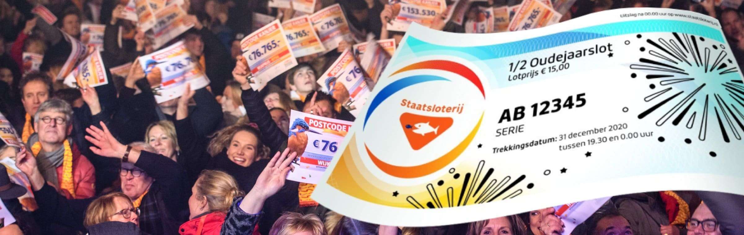PostcodeKanjer Oudejaarstrekking StaatsLoterij Postcode Loterij
