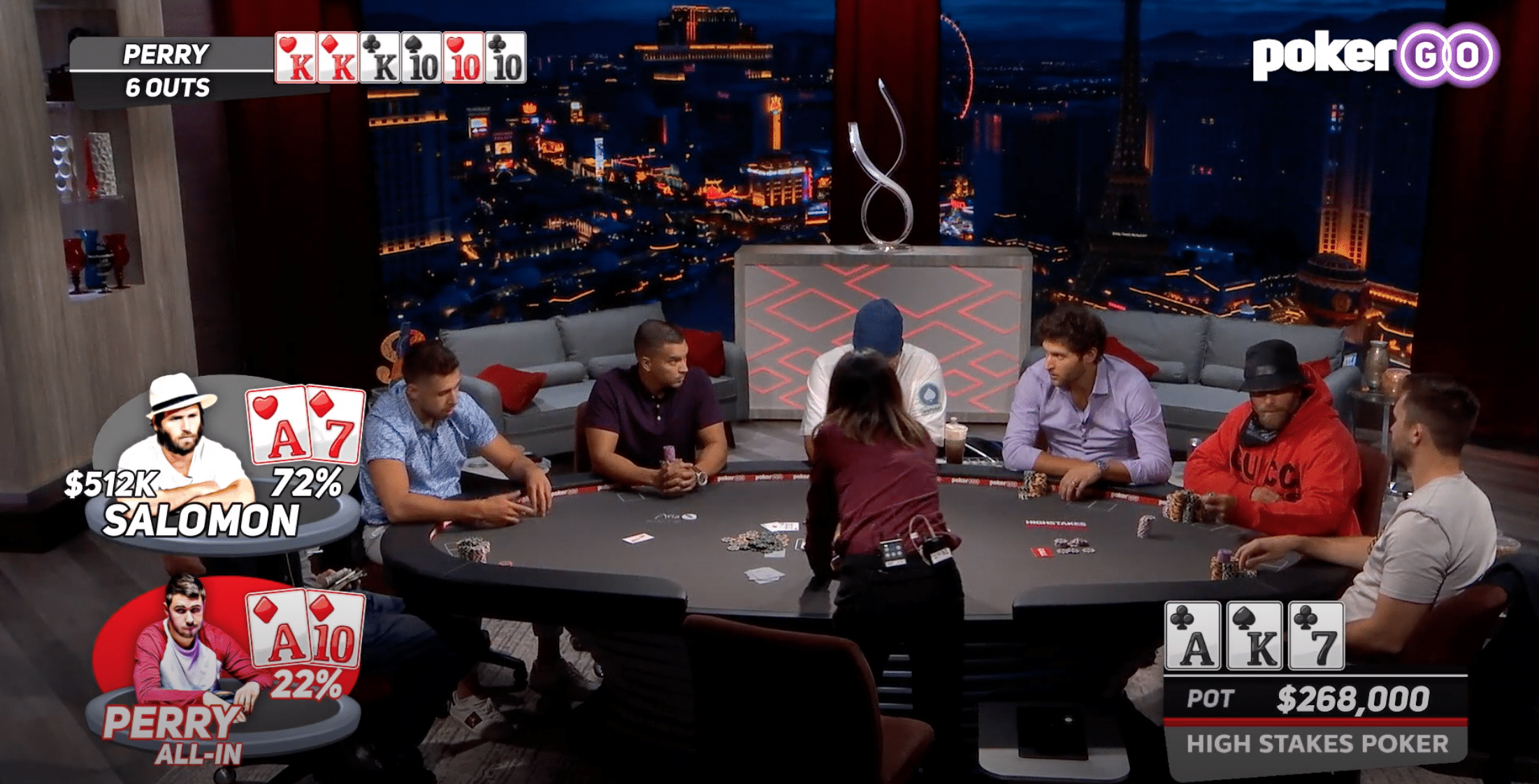 High Stakes Poker s08e06 aflevering 6 seizoen 8