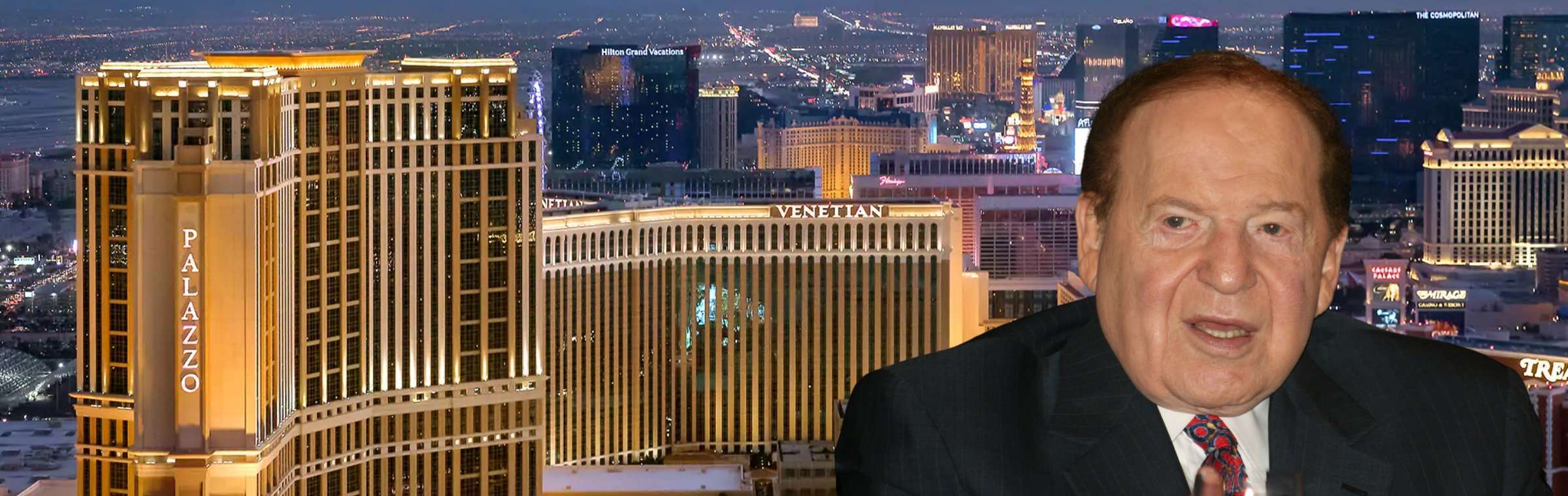 Sheldon Adelson van Las Vegas Sands met medisch verlof