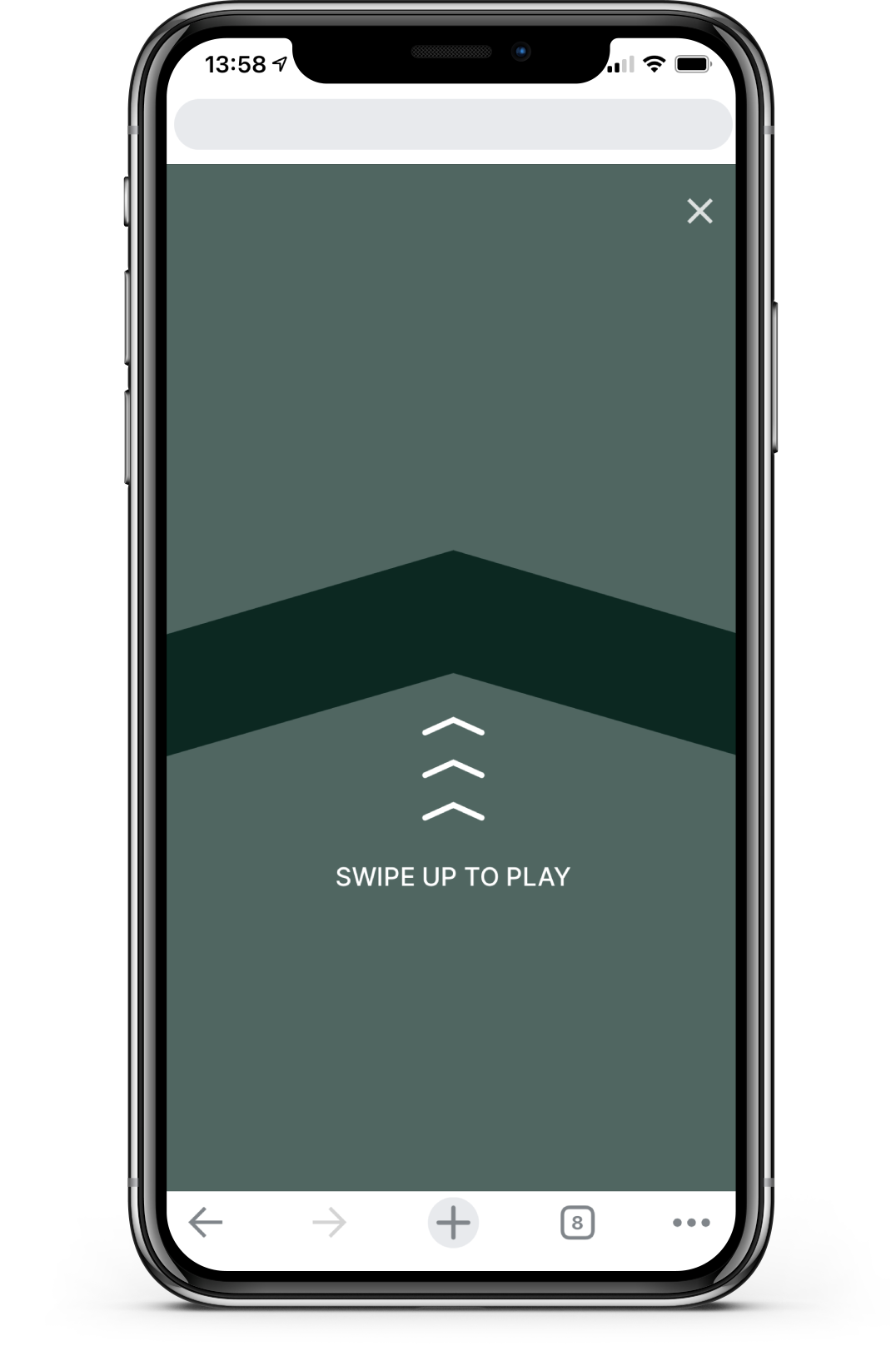 Live Roulette stap 5 - swipe up