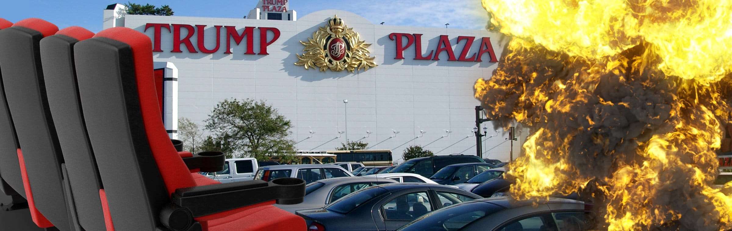 Veiling voor 'front row seats' bij sloop van Trump Plaza in Atlantic City