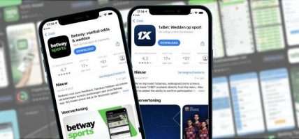 Betway en 1xBet overtreden prioriteringscriteria met Nederlandse apps in appstore