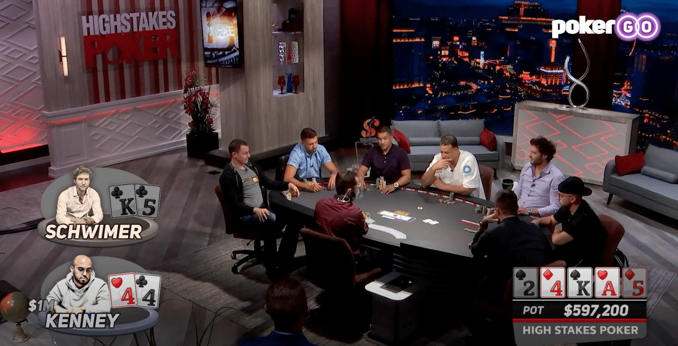 Michael Schwimer Bryn Kenney High Stakes Poker s08e08