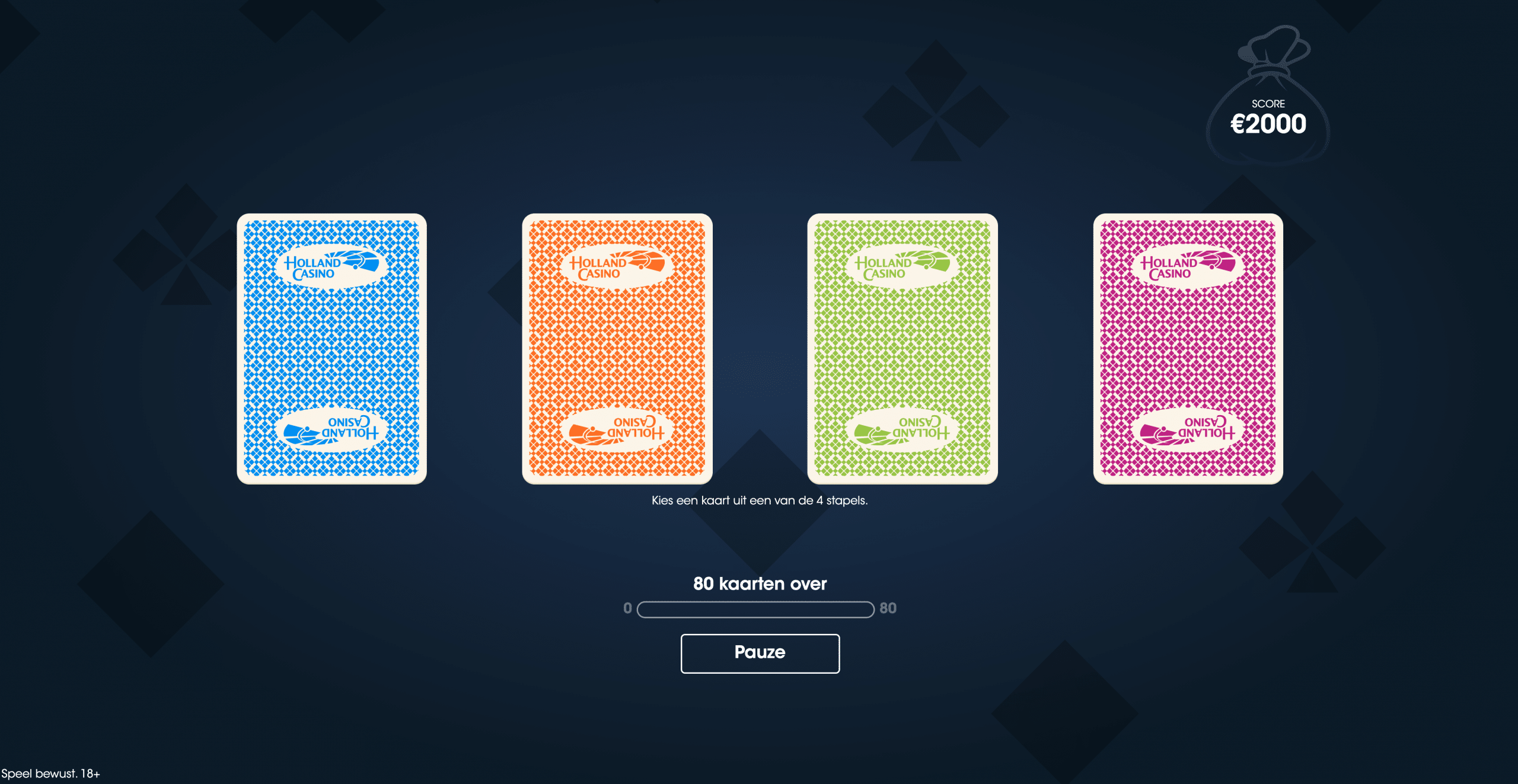Holland Casino zelftest