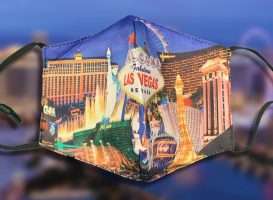 Las Vegas mondkapje en mondkapjes zijn niet meer verplicht