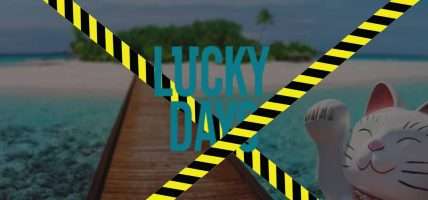 LuckyDays op zwart