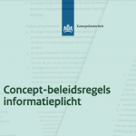 Beleidsregels informatieplicht