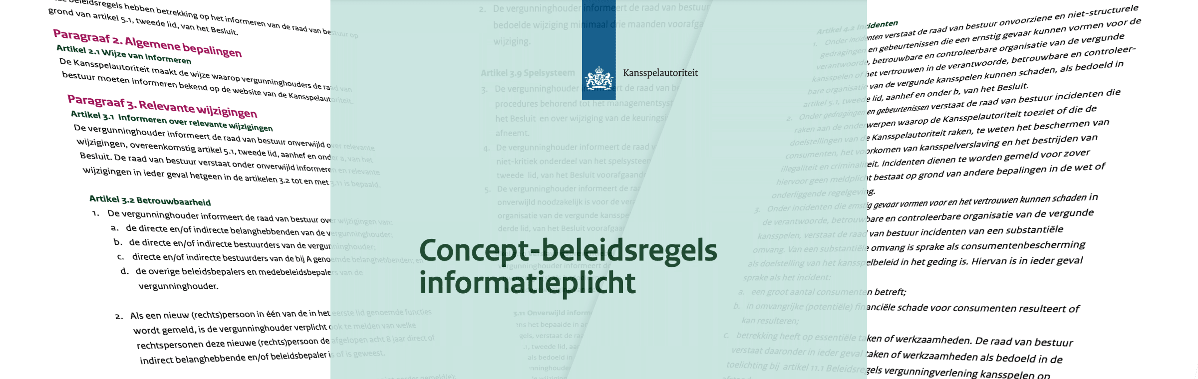 Beleidsregels informatieplicht