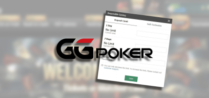GGpoker stortingslimiet