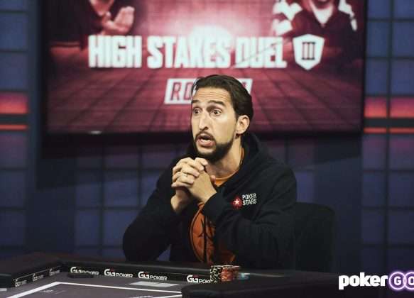 Phil Hellmuth and Nick Wright High Stakes Duel III Round 1