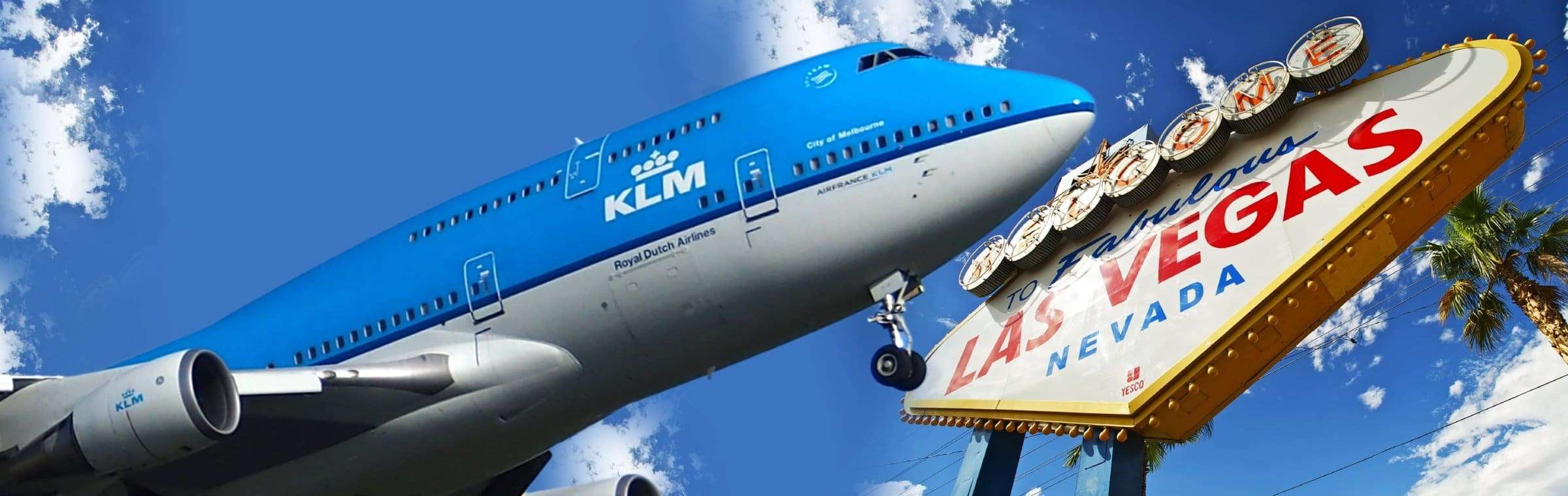 KLM Las Vegas vlucht geannuleerd