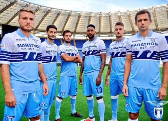 Lazio Roma met gokreclame in Italië voor Marathon Bet