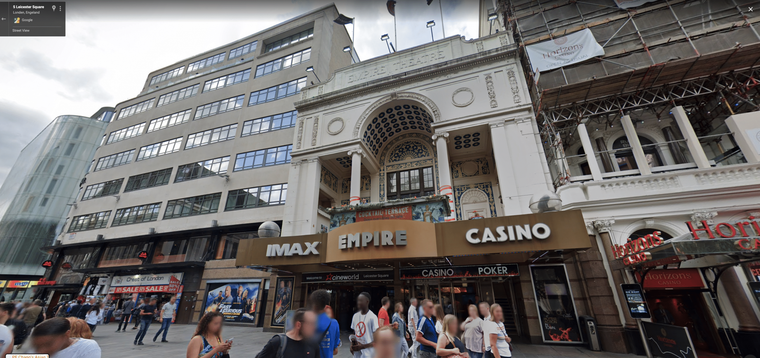 Empire Casino Londen heeft een nieuwe eigenaar: Caesars Entertainment Metropolitan Gaming Silver Point Capital
