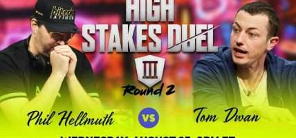 Tom Dwan Phil Hellmuth High Stakes Duel III
