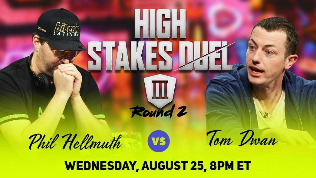 Tom Dwan Phil Hellmuth High Stakes Duel III