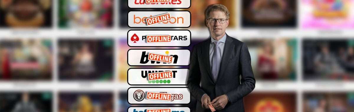 illegale goksites offline minister Sander Dekker