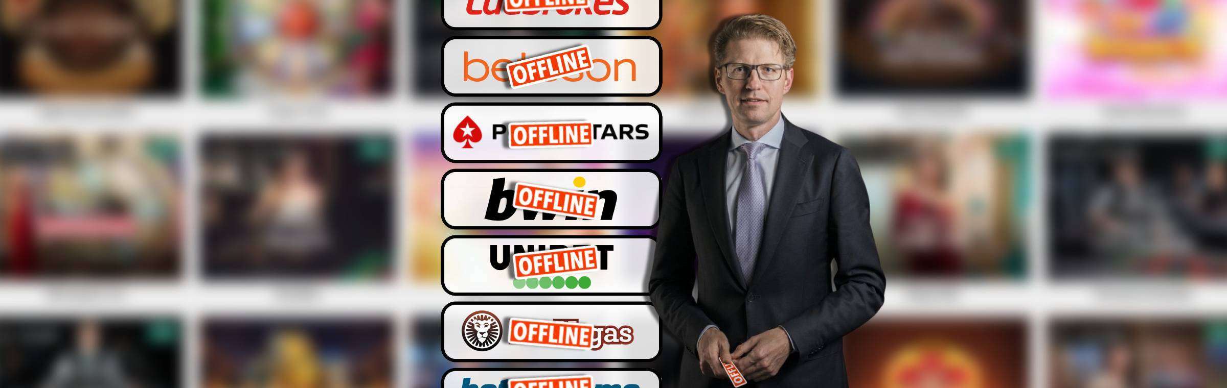 illegale goksites offline minister Sander Dekker