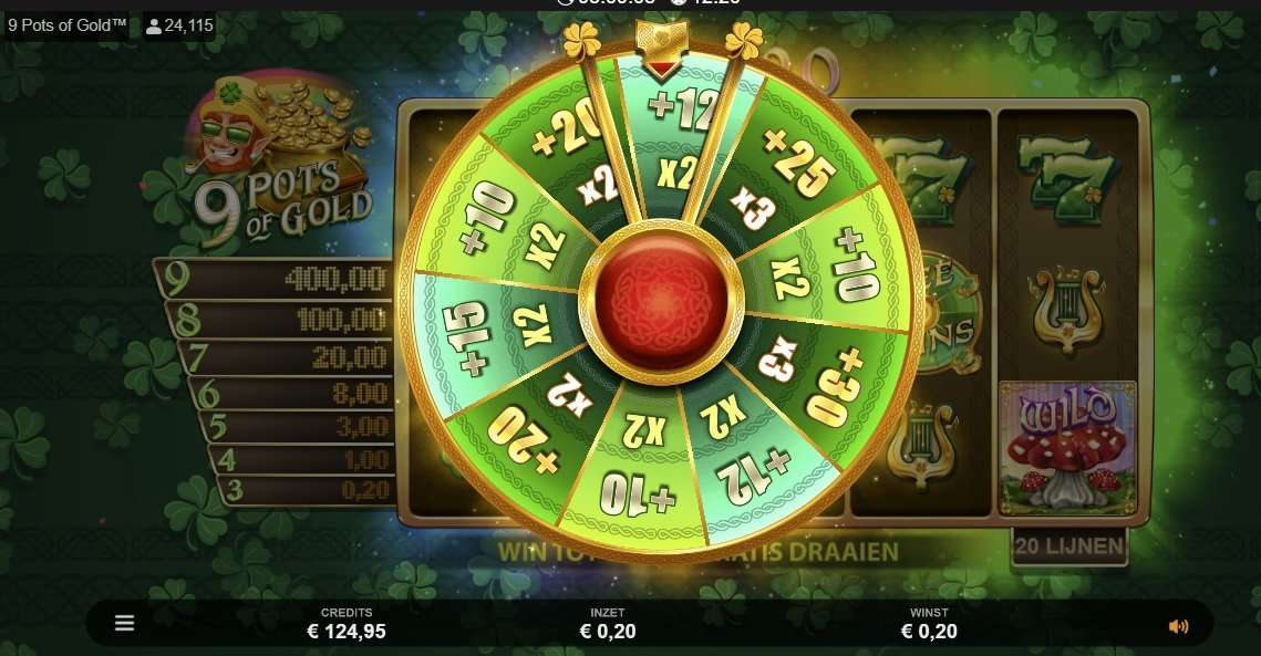 9 pots of gold gokkast review