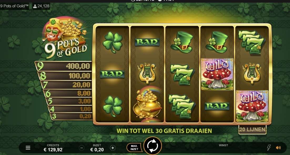 9 pots of gold slot
