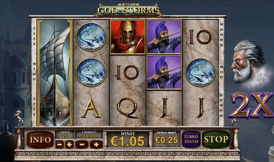 Age of the Gods God of Storms Playtech