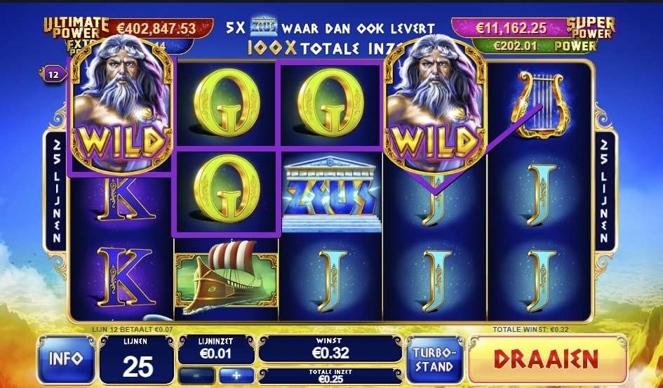 Age of the Gods King of Olympus gokkast - Copy