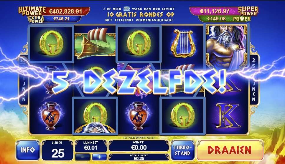 Age of the Gods King of Olympus slot
